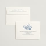 "Lace Trim" - Save the Dates in Nova by Kristen Smith - FREE Recipient Addressing