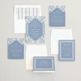 "Lace Trim" - Save the Dates in Nova by Kristen Smith - Matching Invitation Suite
