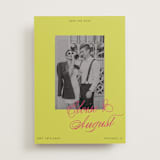 "Maximalist Poppies" - Save the Dates in Flamingo by Morgan Kendall - Front