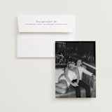 "Lovers" - Save the Dates in Shadow by Pixel and Hank - Save the Date with Envelope