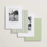 "montgomery" - Save the Dates in Mint by Sara Hicks Malone - Back of Card Options