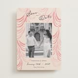 "Velvet Cherry" - Save the Dates in Blush by Sarah Rosenthal - Front