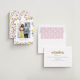 "Wildflower wreath" - Save the Dates in Peony by Yaling Hou Suzuki - Assembled