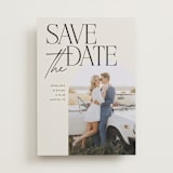 "Penelope" - Save the Dates in Ecru by Morgan Kendall - Front