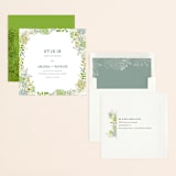 "Fling" - Save the Dates in Clover by Andrea Mentzer - Assembled