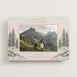 "Whispering Pines" - Save the Dates in Forest by Elly - Front