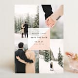 "portfolio" - Save the Dates in Blush by Robin Ott - Front