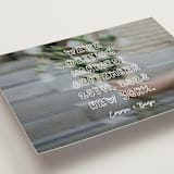 "Cool Kids" - Save the Dates in Vanilla by Helena Vitto - Detail