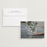 "Cool Kids" - Save the Dates in Vanilla by Helena Vitto - Save the Date with Envelope