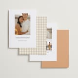 "Love Struck" - Save the Dates in Peach by The Social Type - Back of Card Options