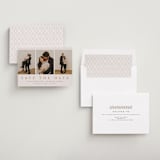 "Elegant Trio" - Save the Dates in Sand by Nicole Walsh - Assembled