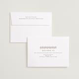 "Elegant Trio" - Save the Dates in Sand by Nicole Walsh - FREE Recipient Addressing