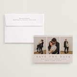 "Elegant Trio" - Save the Dates in Sand by Nicole Walsh - Save the Date with Envelope