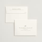"Soft Sprigs" - Save the Dates in Champagne by Jennifer Postorino - FREE Recipient Addressing
