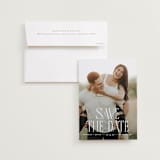 "headlined" - Save the Dates in Cloud by JoAnn Jinks - Save the Date with Envelope