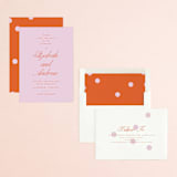 "Patisserie" - Save the Dates in Lilac by Nazia Hyder - Assembled