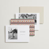 "Mughal Gardens" - Save the Dates in Ivory by Sherley Ferreira - Back of Card Options