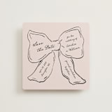 "Connection" - Save the Dates in Dusty Rose by Jelena Vuletic - Front