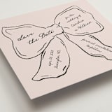 "Connection" - Save the Dates in Dusty Rose by Jelena Vuletic - Detail