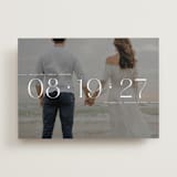 "Horizon Line" - Save the Dates in Pearl by Olivia Goree - Front