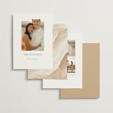 "Heartfelt" - Save the Dates in Canvas by Stacey Meacham - Back of Card Options