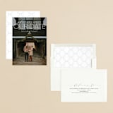 "Mixed Type" - Save the Dates in Linen by Erin Deegan - Assembled