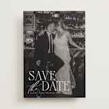 "Scripted Initials" - Save the Dates in Silk by Kelly Schmidt - Front