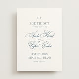 "Hilton" - Save the Dates in Ocean by Kelly Schmidt - Front