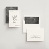 "Entwined" - Save the Dates in Newspaper by Chelsea Petaja - Assembled