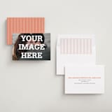 "The Big Picture" - Save the Dates in Ivory by Minted - Assembled
