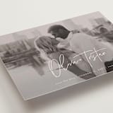 "Signature Pair" - Save the Dates in Pearl by Jessica Williams - Detail