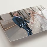 "Let's Walk Together" - Save the Dates in Frost by Kim Thoa - Detail
