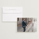 "Let's Walk Together" - Save the Dates in Frost by Kim Thoa - Save the Date with Envelope