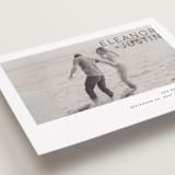 "enbolden" - Save the Dates in Blanc by Erin Deegan - Detail