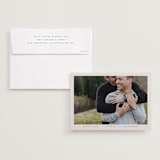 "Oliver" - Save the Dates in Caviar by Kristie Kern - Save the Date with Envelope