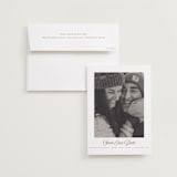 "Sweet" - Save the Dates in Snow by Angela Garrick - Save the Date with Envelope
