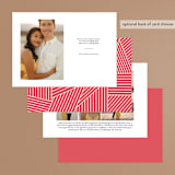 "Neon" - Save the Dates in Flamingo by Joanna Griffin - Back of Card Options