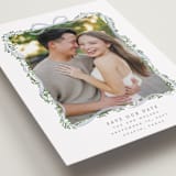 "Ribbonly Frame" - Save the Dates in Juniper by Itsy Belle Studio - Detail