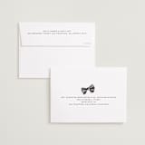 "Grid" - Save the Dates in Ecru by Morgan Kendall - FREE Recipient Addressing