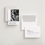 "Right Side" - Save the Dates in Pearl by Melanie Kosuge - Assembled