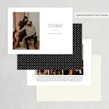"Estate" - Save the Dates in Ivory by Kim Dietrich Elam - Back of Card Options