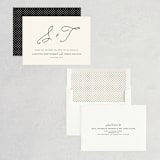 "Estate" - Save the Dates in Ivory by Kim Dietrich Elam - Assembled