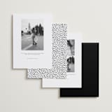 "Epic Yes" - Save the Dates in Onyx by Keen Peachy - Back of Card Options
