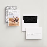 "Epic Yes" - Save the Dates in Onyx by Keen Peachy - Assembled