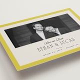 "Mille-feuille" - Save the Dates in Citron by Blustery August - Detail