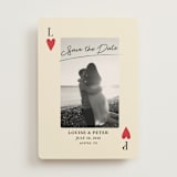 "Red Hearts" - Save the Dates in Champagne by Helena Vitto - Front