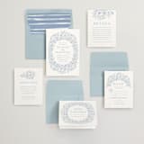 "Wild Roses" - Save the Dates in Nova by Kristen Smith - Matching Invitation Suite