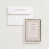 "Americana" - Save the Dates in Garden by leslie hamer - Save the Date with Envelope