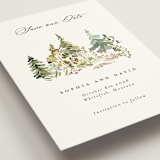"Great Outdoors" - Save the Dates in Forest by Petra Kern - Detail