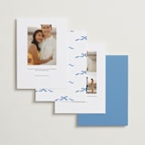 "Royal" - Save the Dates in Cobalt by Petra Kern - Back of Card Options